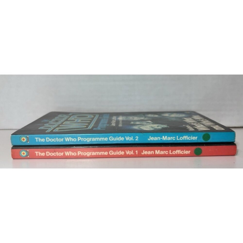 Lofficier Doctor Who Programme Guide Vol 1 & 2 1983 Lot of 2 Paperback - Picture 3 of 6